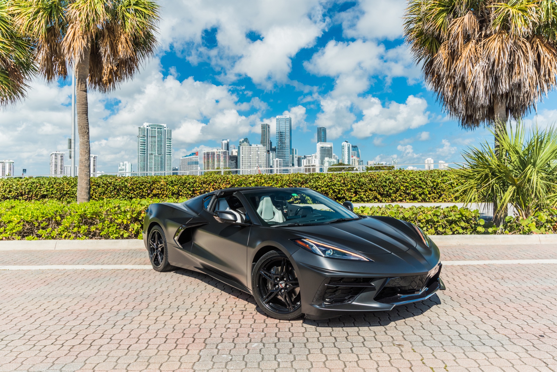 Black Corvette C8 Stingray